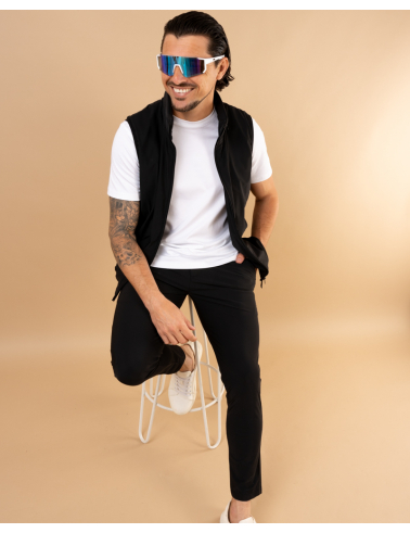 Veste sans manches zip