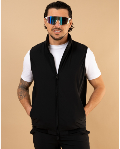 Veste sans manches zip