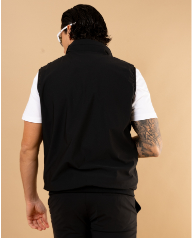 Veste sans manches zip