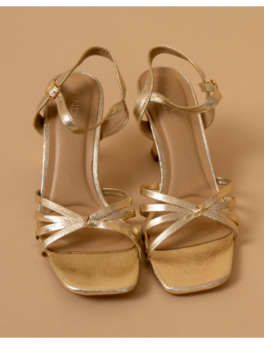 Sandales talons nœud