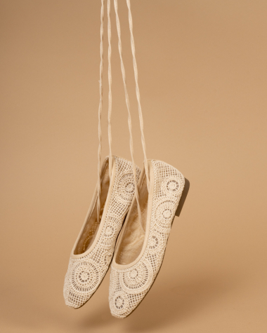 Ballerines macramé