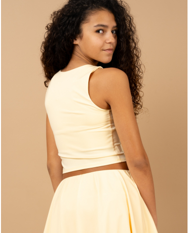 Débardeur étiquette