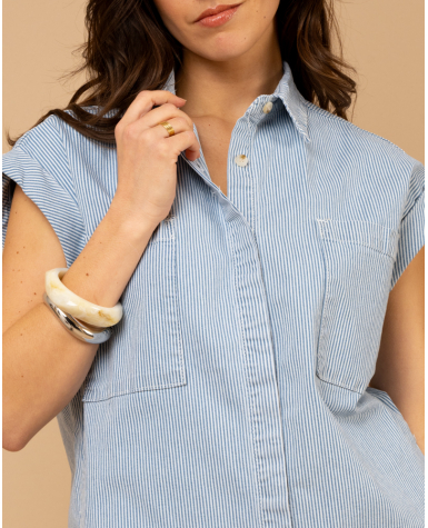 Chemise rayée