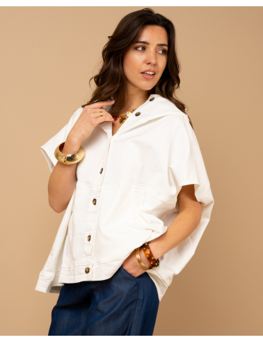 Veste oversize sans manches