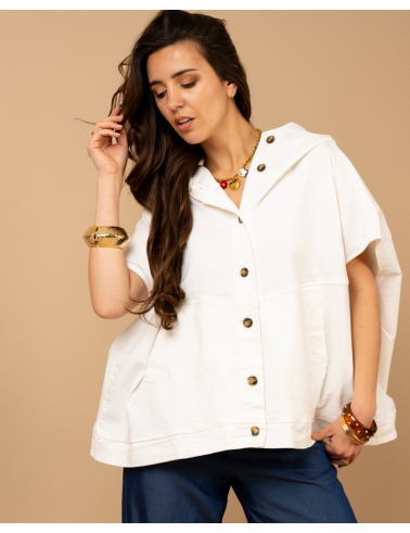 Veste oversize sans manches