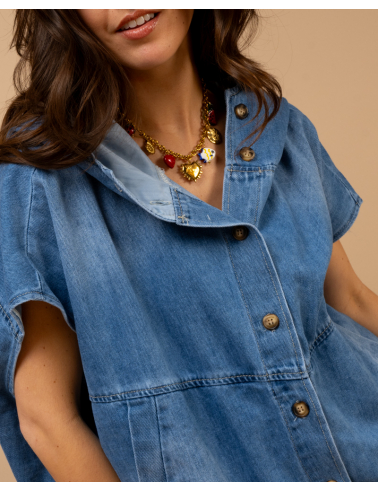 Veste oversize sans manches