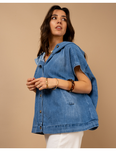 Veste oversize sans manches