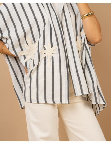 Chemise palmiers
