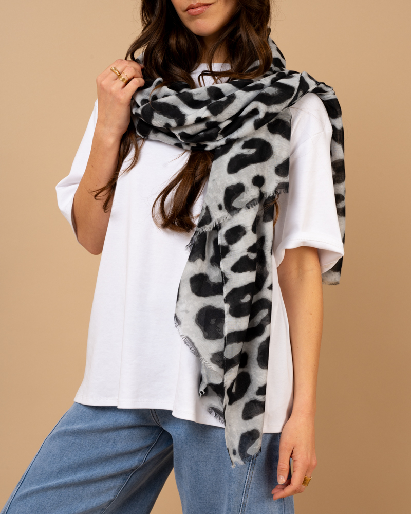 Foulard léopard