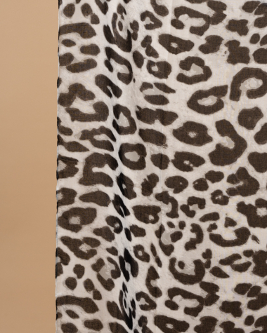 Foulard léopard