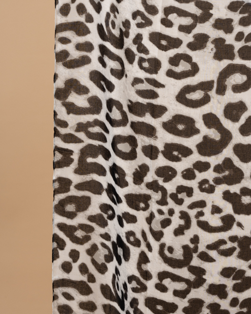 Foulard léopard
