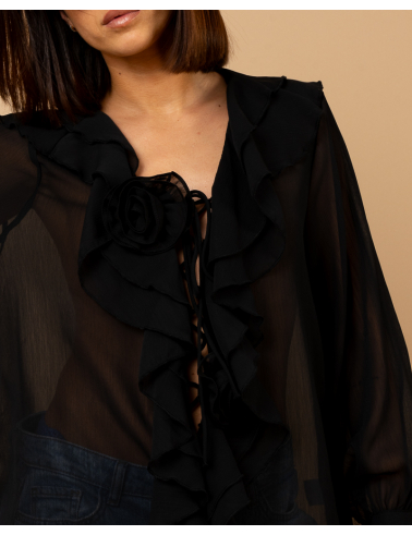 Blouse fleurs