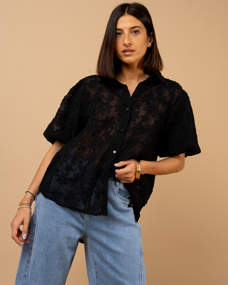 Chemise fleurs