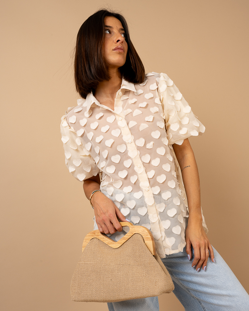 Chemise coeurs