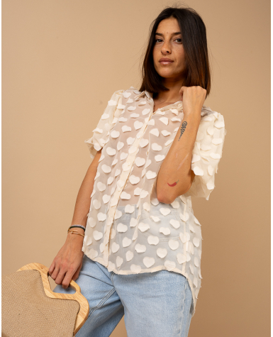 Chemise coeurs