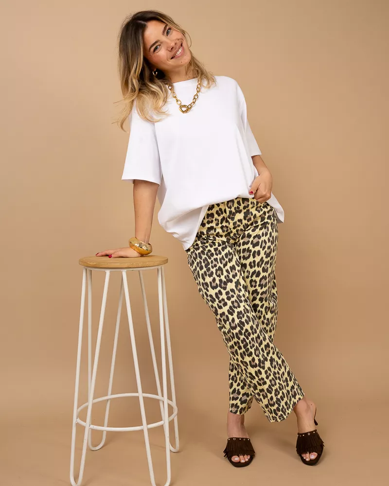 Ballon imprimé léopard