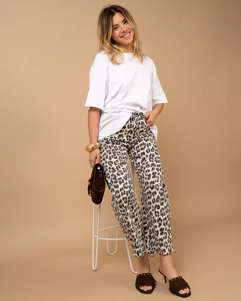 Ballon imprimé léopard