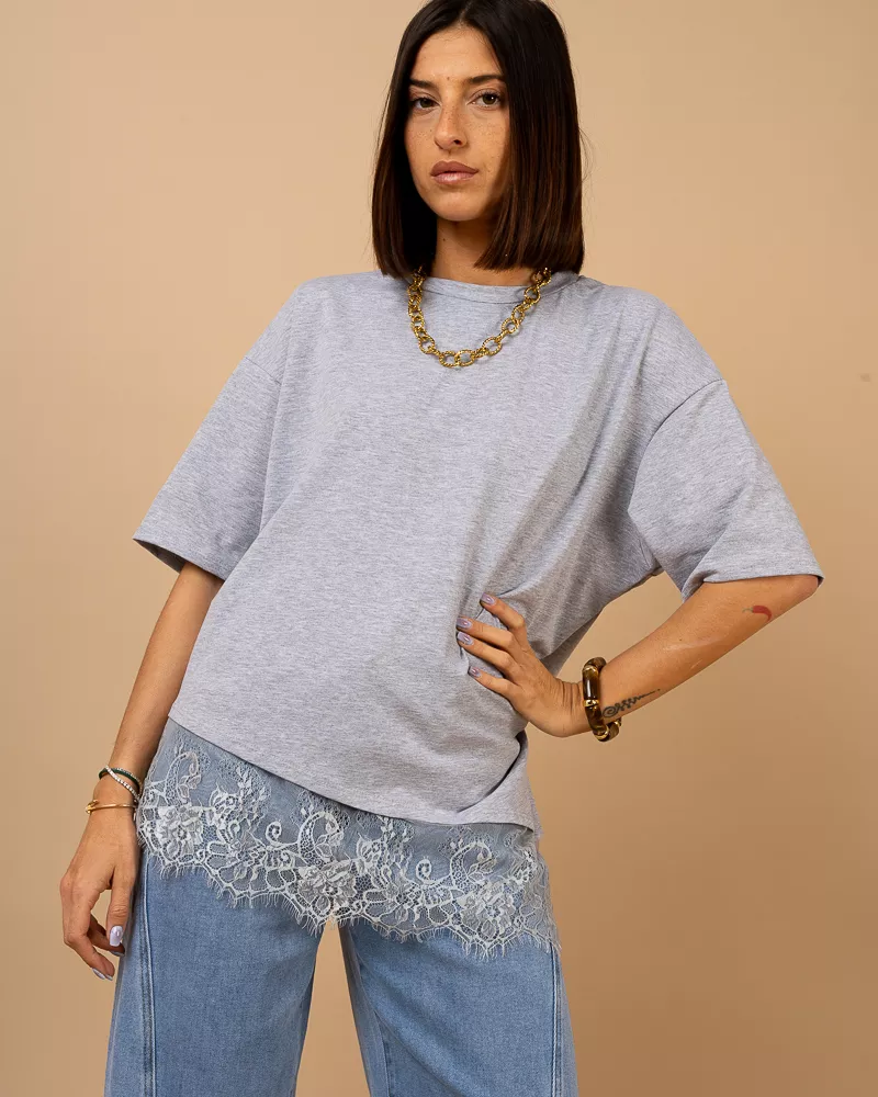 T-shirt dentelle
