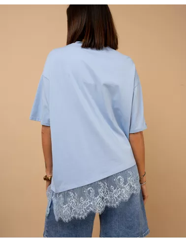 T-shirt dentelle