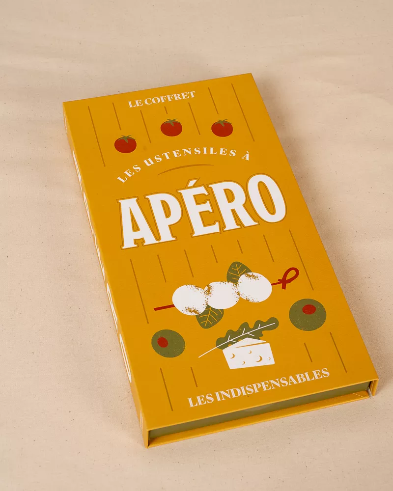 Coffret livre apéro
