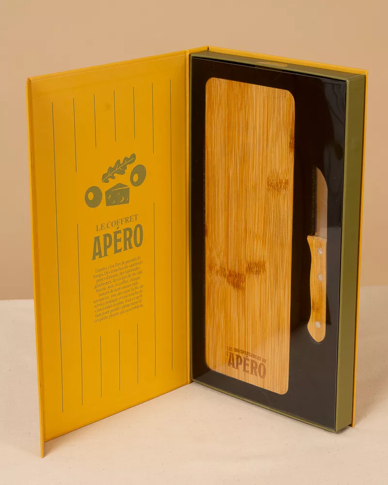 Coffret livre apéro