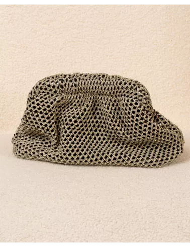 Sac pochette lurex