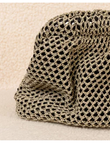 Sac pochette lurex