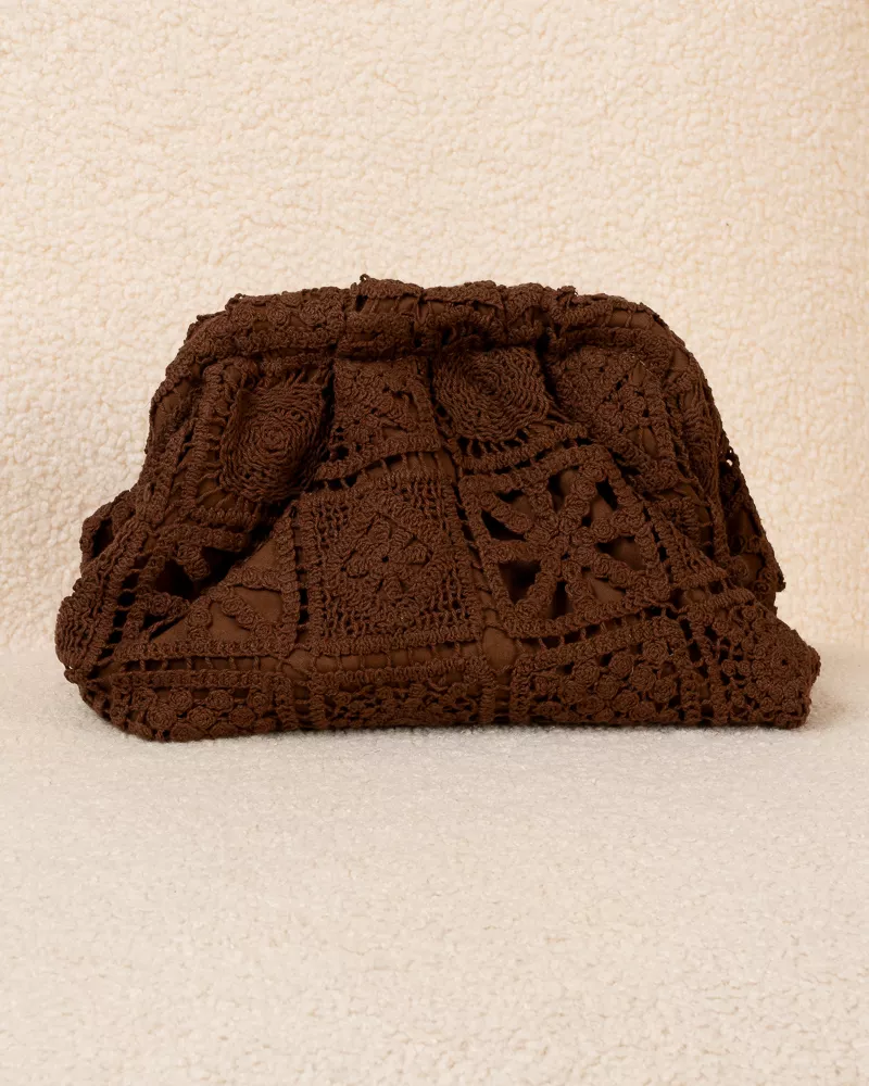 Pochette macramé