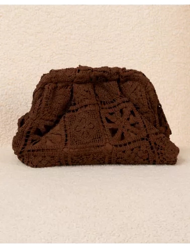 Pochette macramé