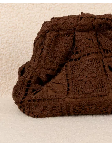 Pochette macramé