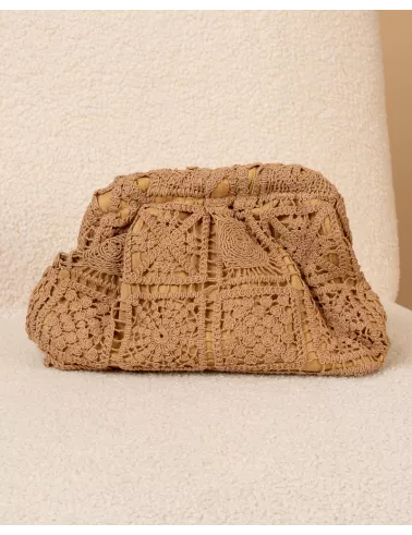 Pochette macramé