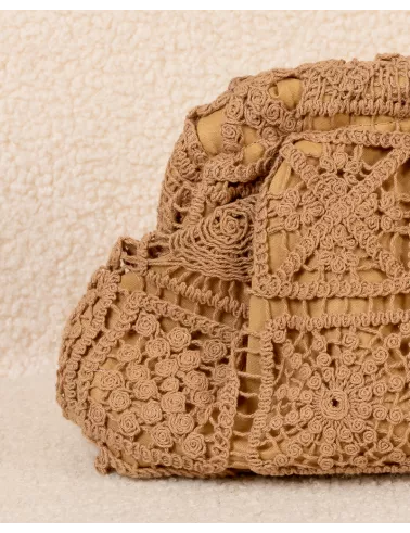Pochette macramé