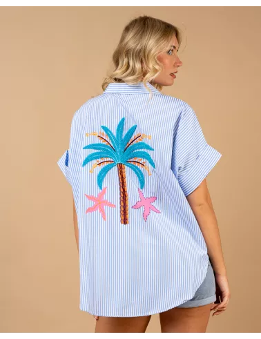 Chemise Palmiers