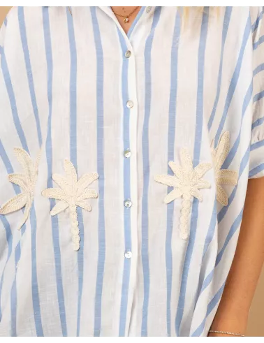 Chemise palmiers
