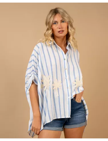 Chemise palmiers