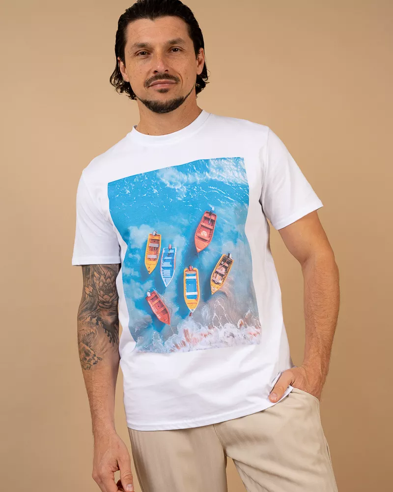 T-Shirt Bateau