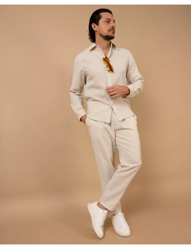 Pantalon Lin