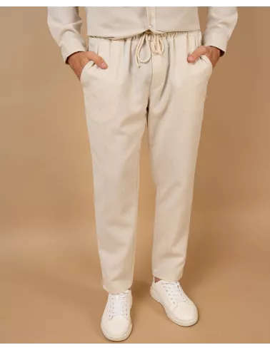 Pantalon Lin