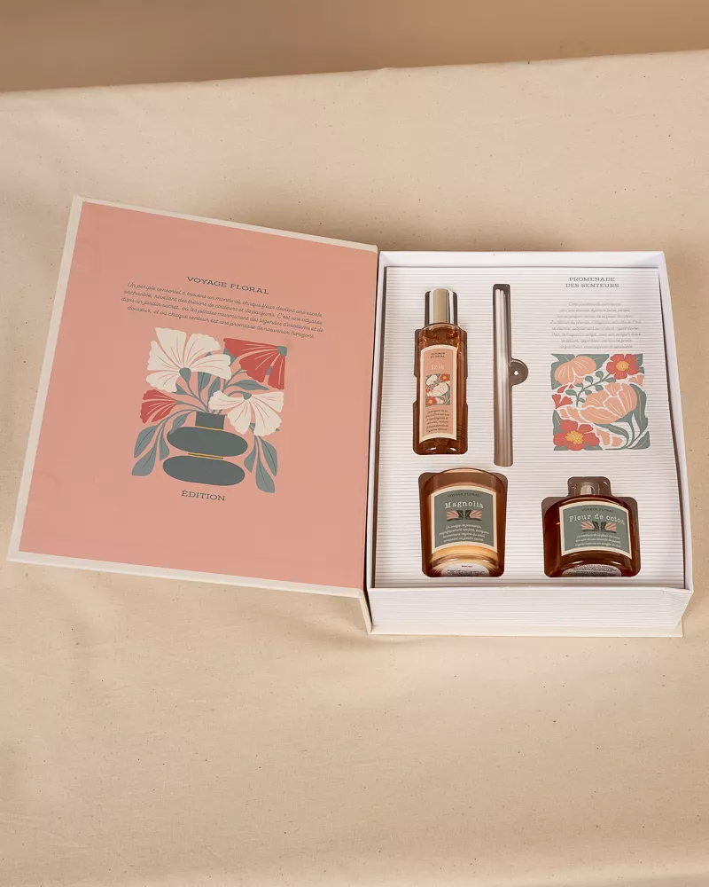 Livre coffret bougie