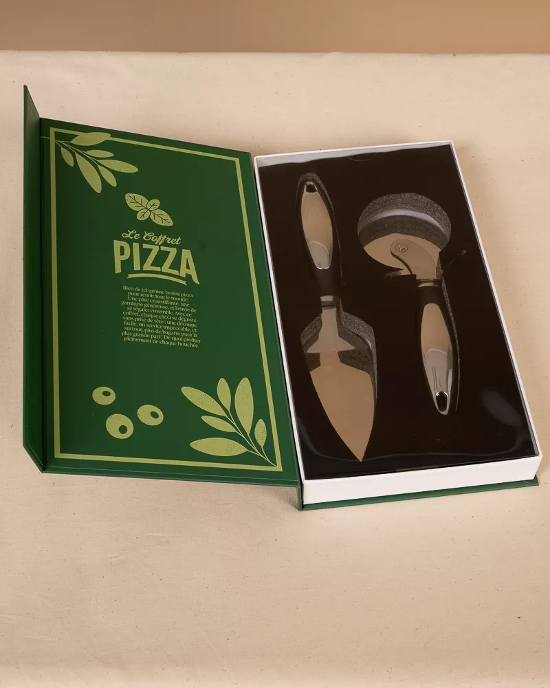 Livre coffret pizza