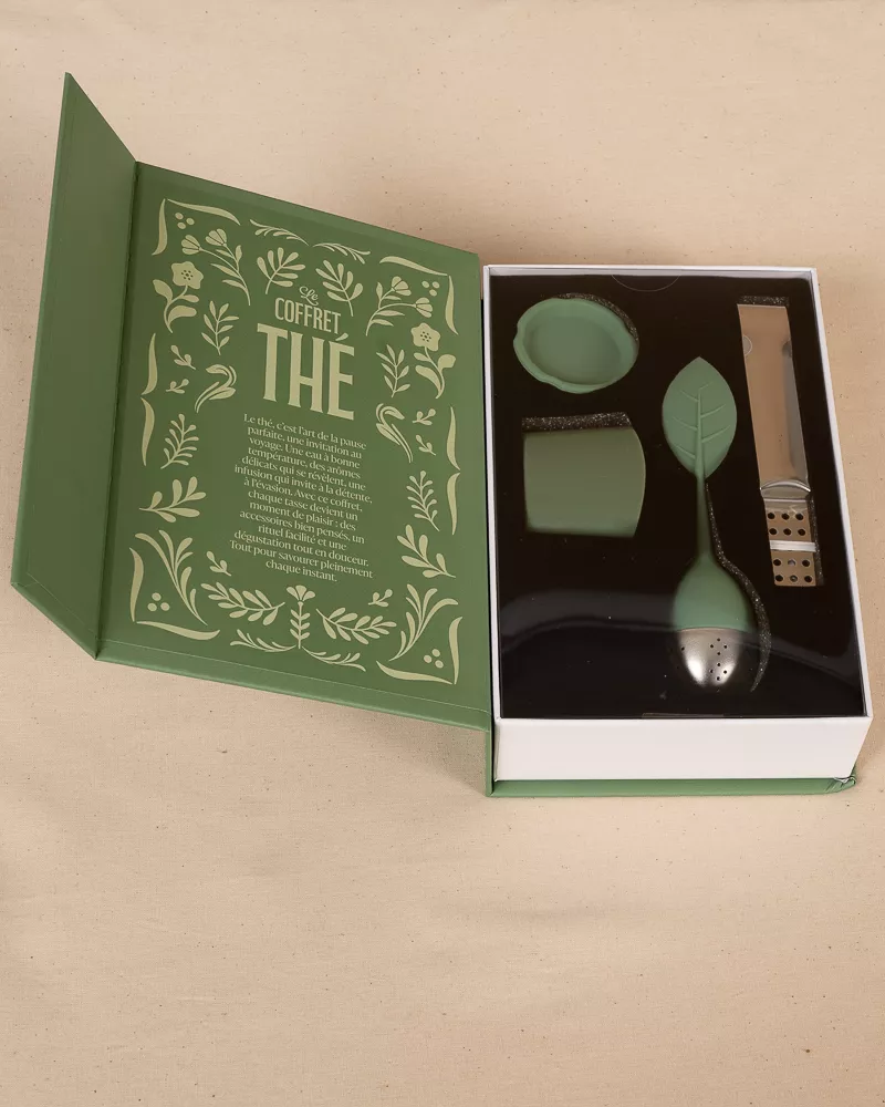 Livre coffret thé