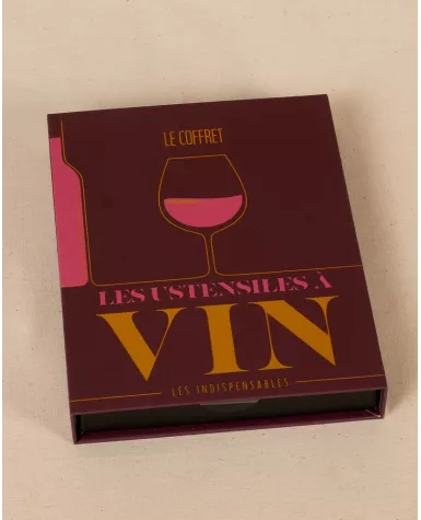 Livre coffret vin