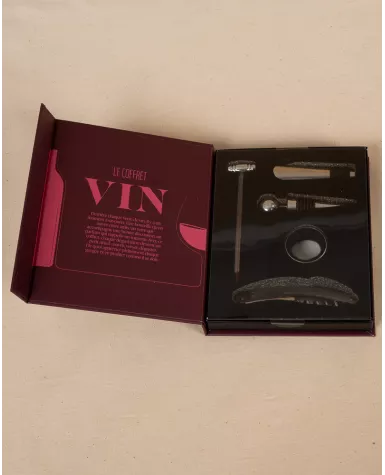 Livre coffret vin
