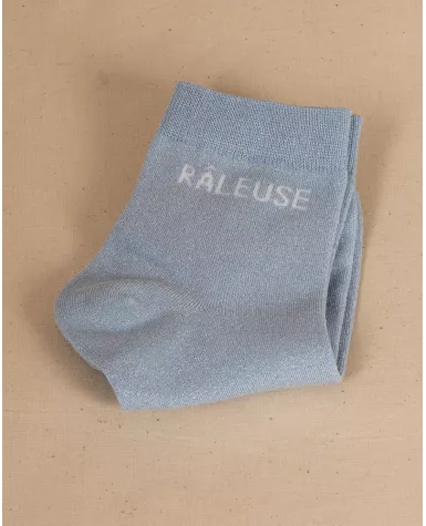 Chaussettes lurex message