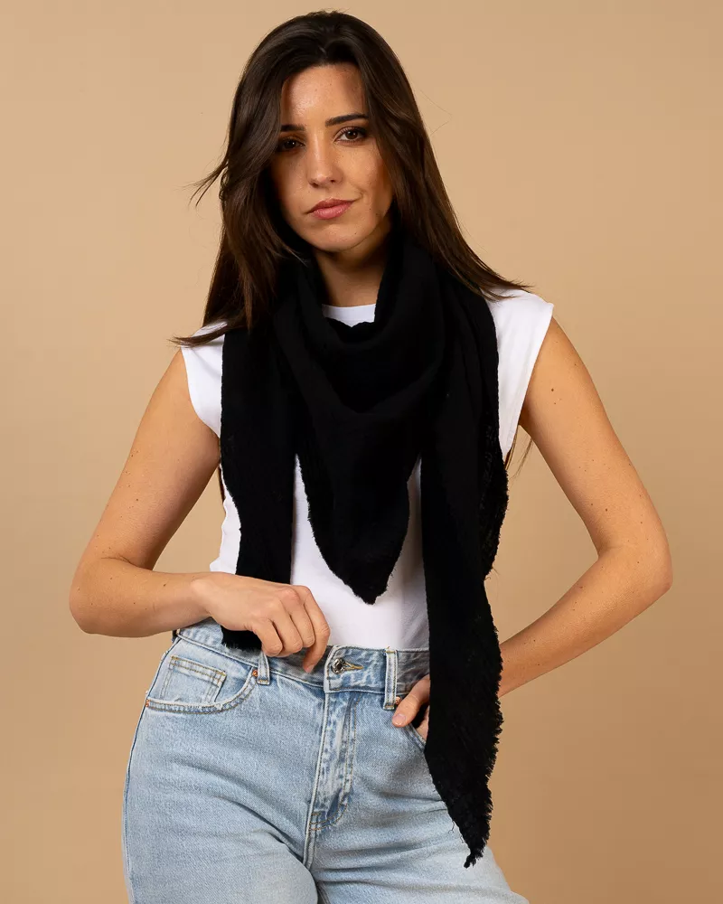 Foulard gaze de coton