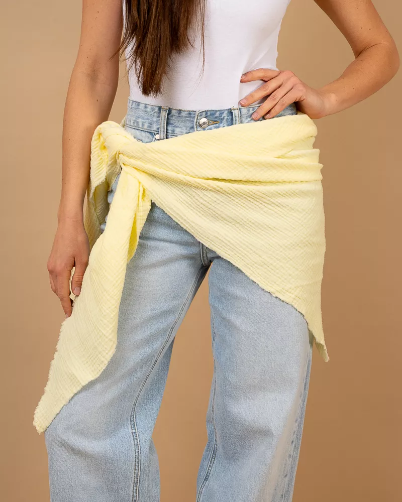 Foulard gaze de coton