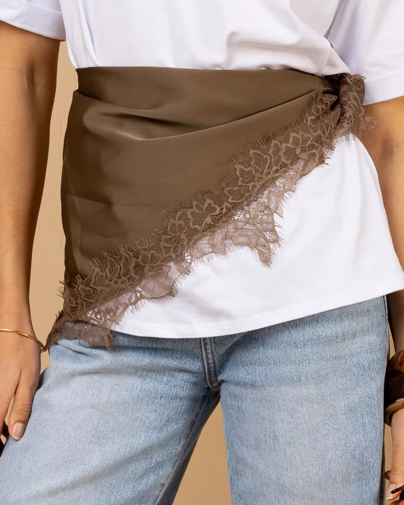 Foulard paréo satiné