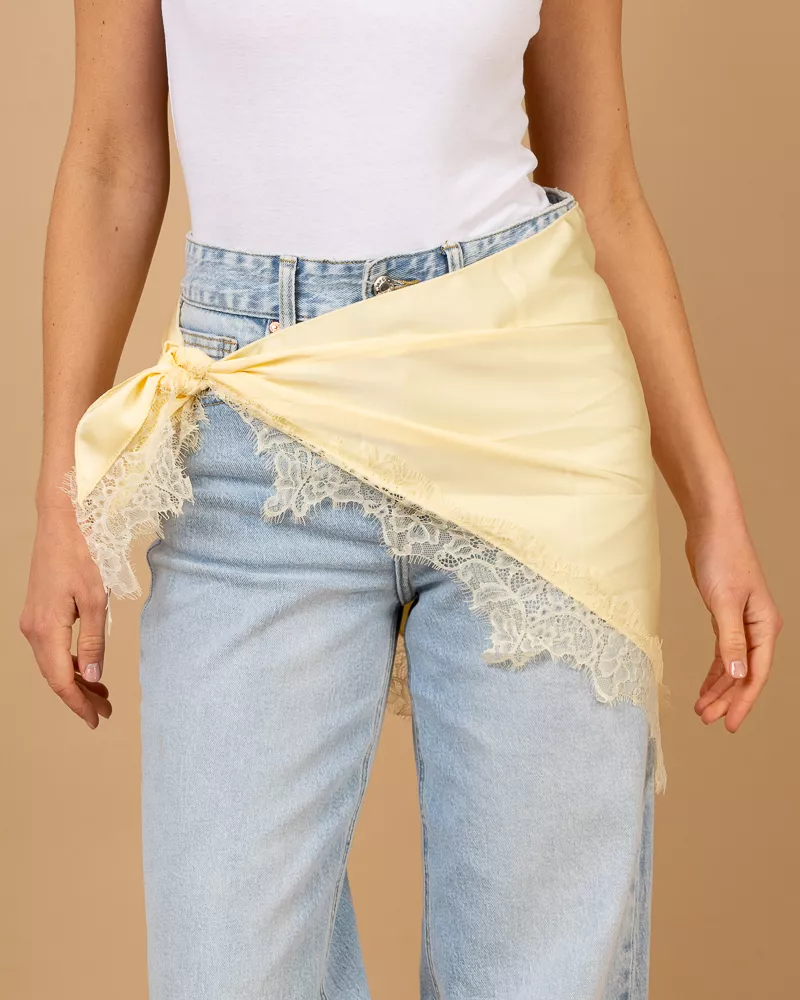 Foulard paréo satiné