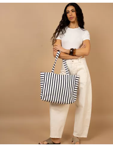 Sac rayée éponge