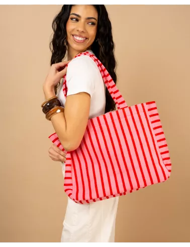 Sac rayée éponge